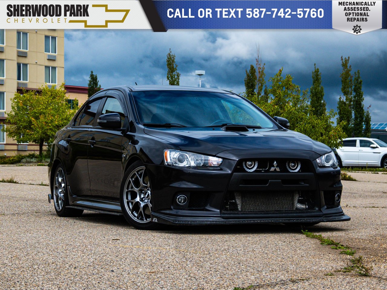 2015 Mitsubishi Lancer Evolution 4dr Sdn GSR Black Sherwood Park - photo #0