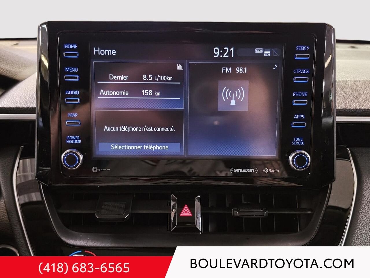 Toyota Corolla Cross 100529A-89 | LE, AWD, GROUPE PREMIUM 2022 Blanc Québec - photo #11