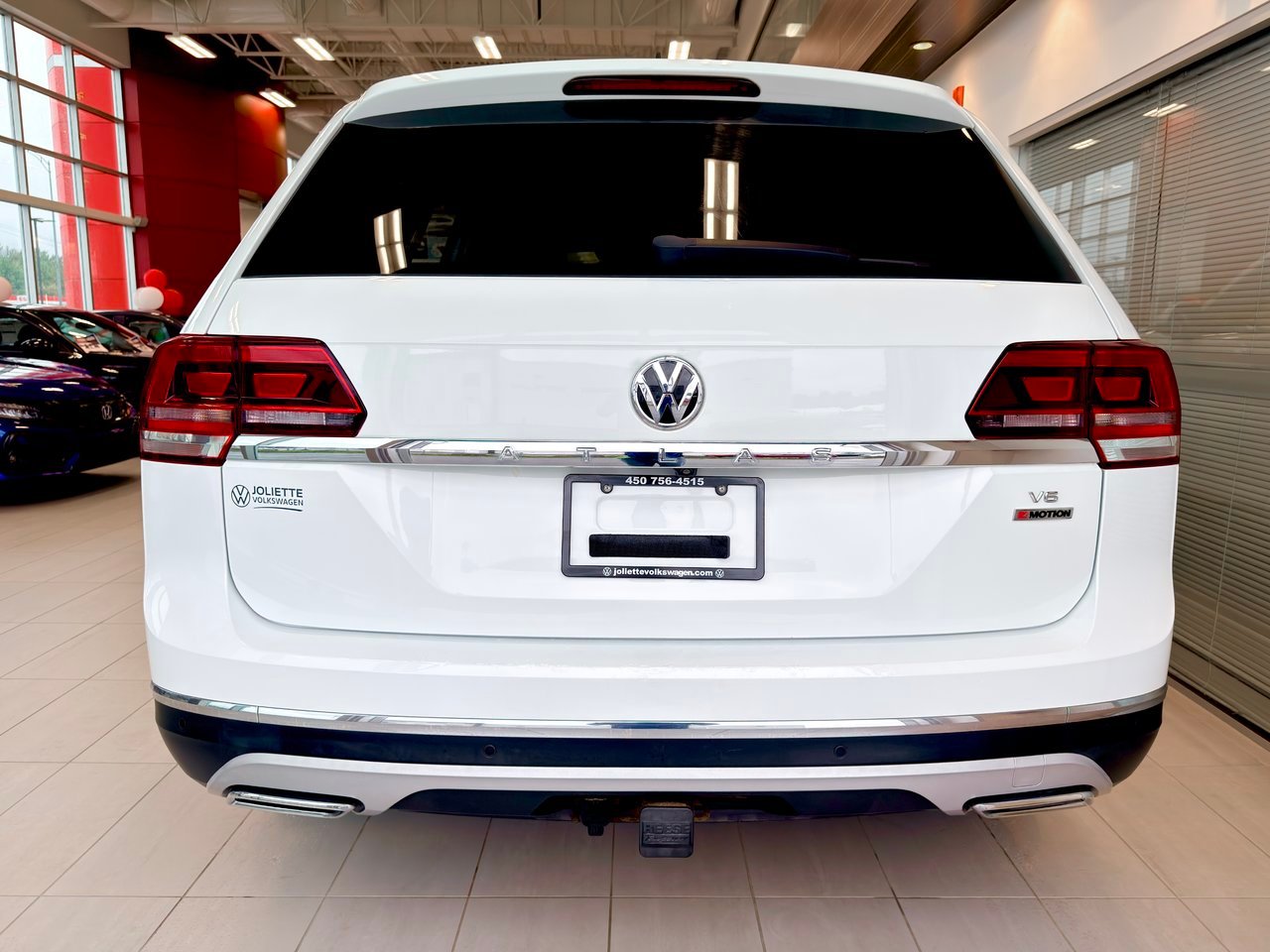 2018 Volkswagen Atlas White Notre-Dame-des-Prairies - photo #9