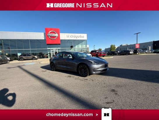 2022 Tesla Model 3 Performance AWD * Caméra 360 * Grey