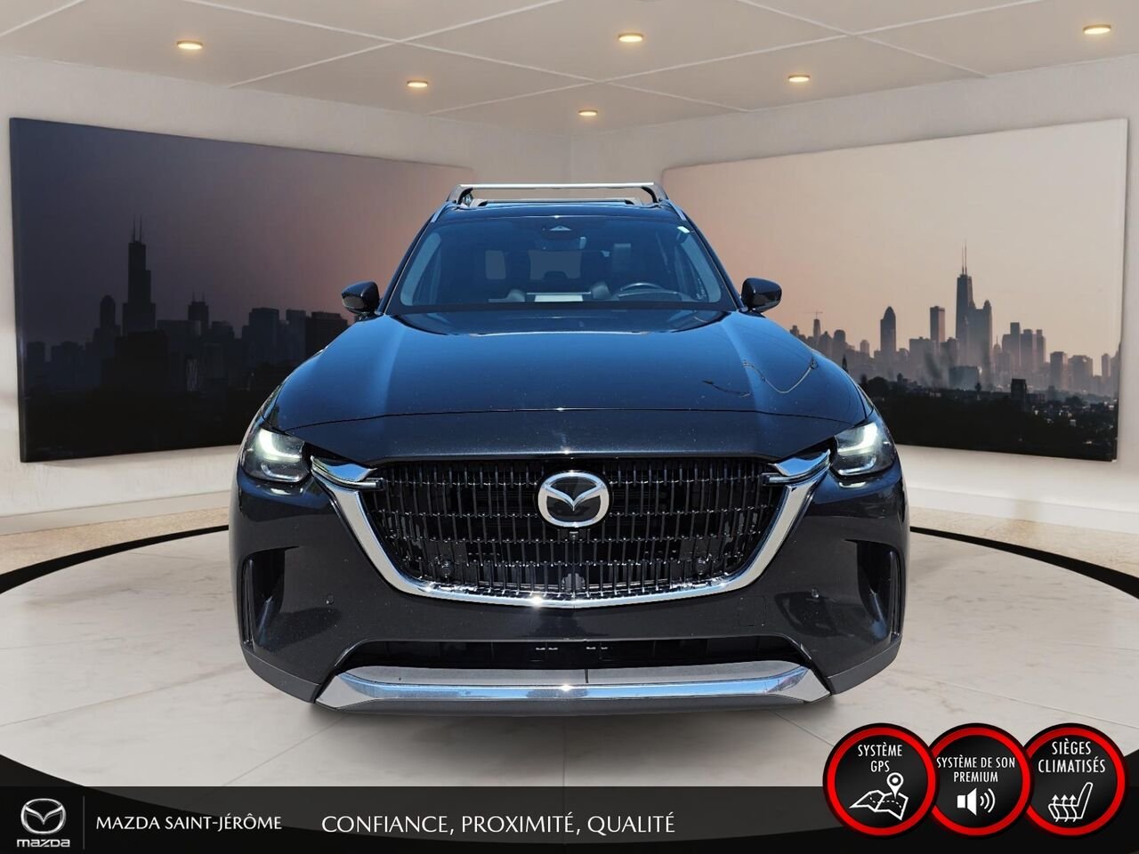 2024 Mazda CX-90 hybride rechargeable Black Sainte-Agathe-des-Monts - photo #2