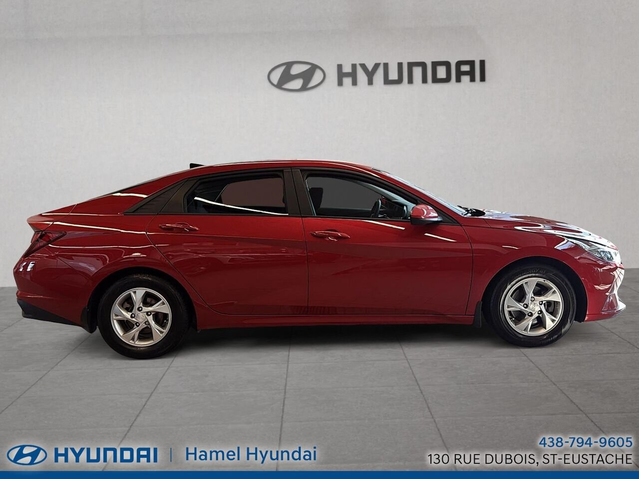 2021 Hyundai Elantra Red Saint-Eustache - photo #1