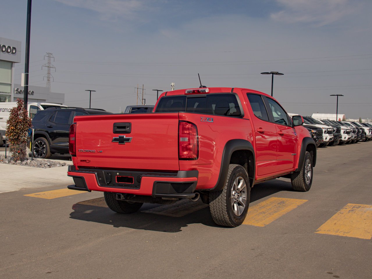 2018 Chevrolet Colorado 4WD Crew Cab 128.3 Z71 Red Sherwood Park - photo #9