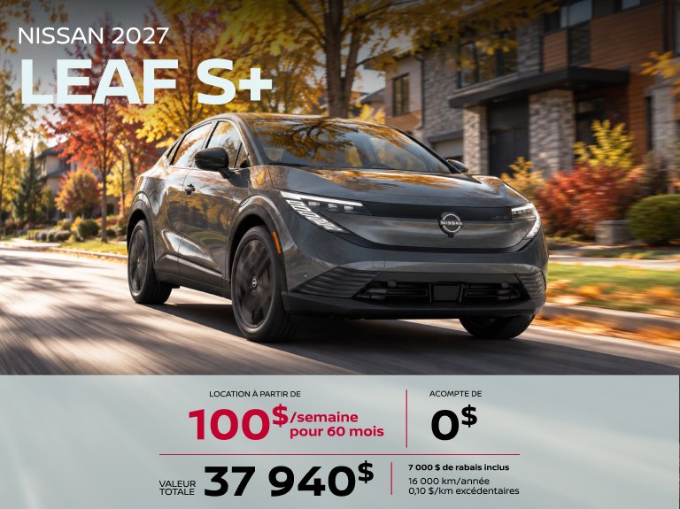 Nissan LEAF S Plus 2027