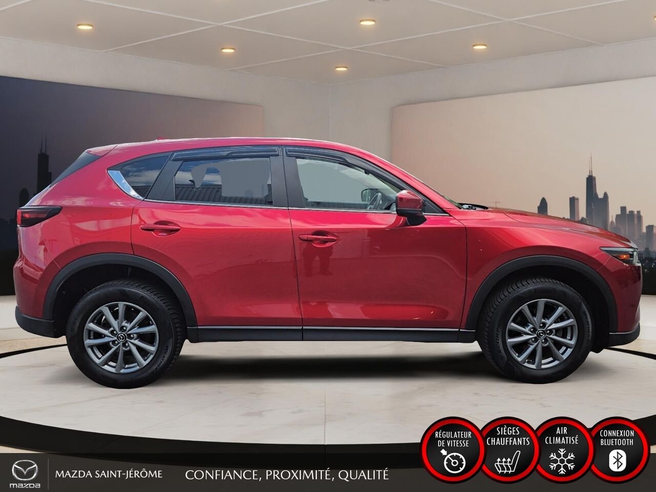 Mazda CX-5 2024 Rouge Saint-Jérôme - photo #4