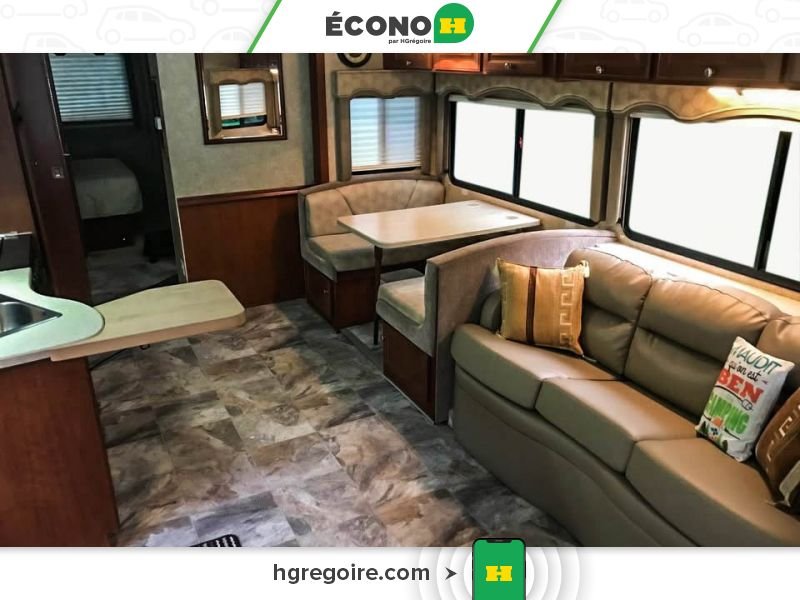 Ford Super Duty F-550 Motorhome V3312A | THOR WINDSPORT 32R AUT A/C V10 6.8L 362 HP 2007 Blanc Laval - photo #8