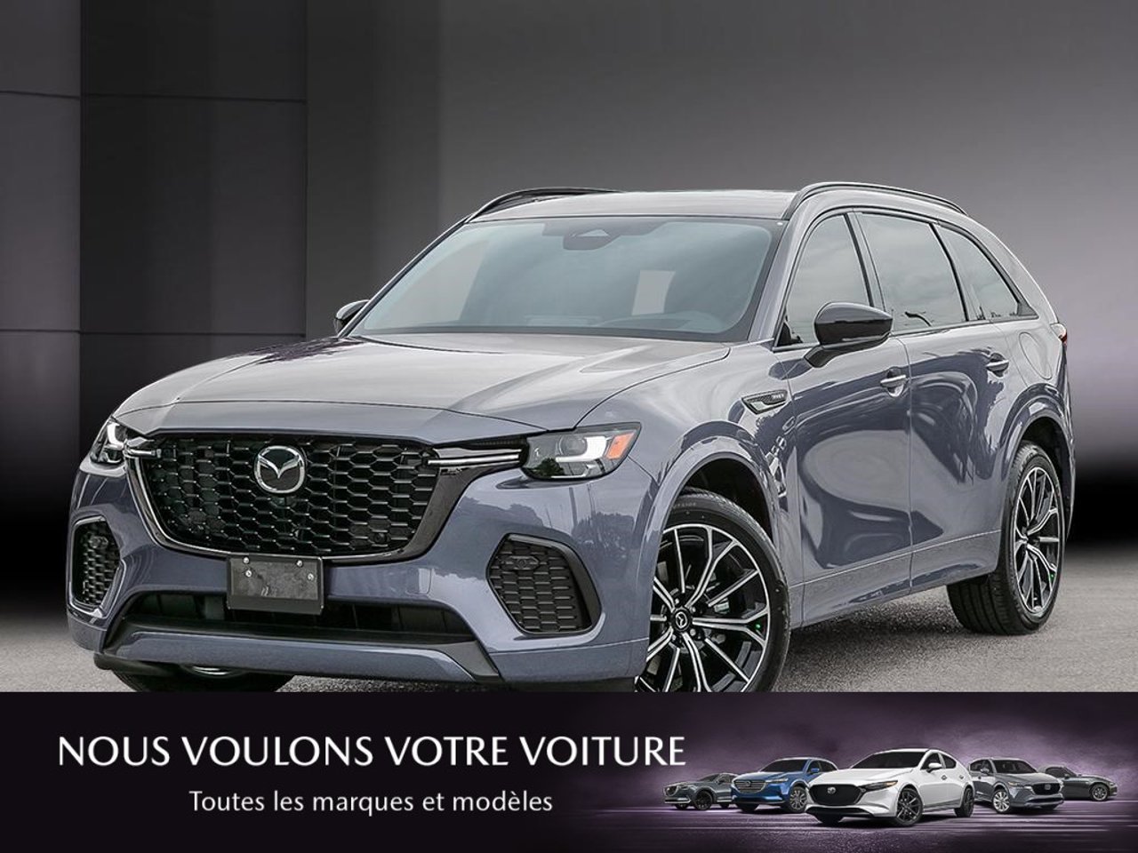 2026 Mazda CX-70 PHEV JM3KJDHA0T1214860 Polymetal Grey Metallic Mirabel - photo #0
