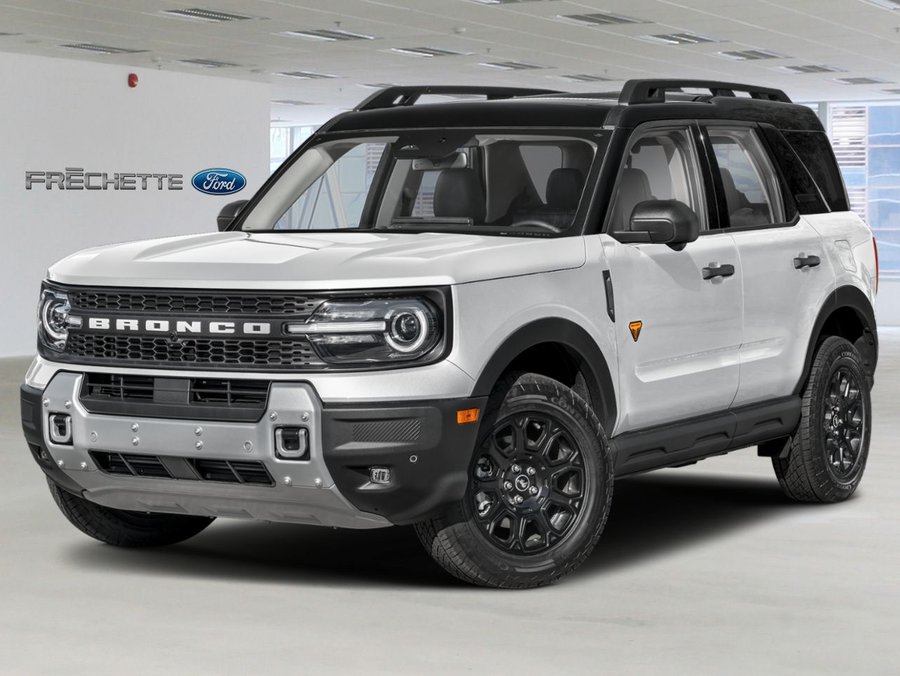 Ford Bronco Sport 2026 2026 Blanc sidéral métallisé