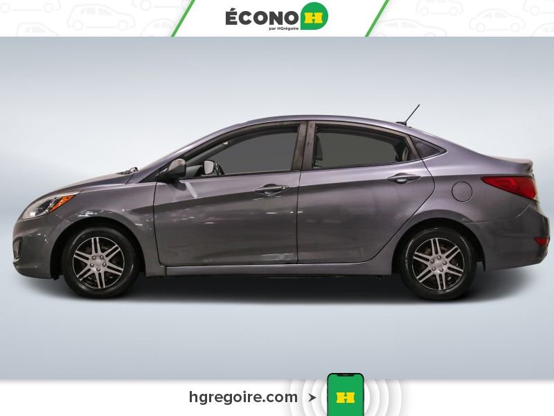 Hyundai Accent 822549 | LE AUTO A/C GR ELECT 2016 Gris Laval - photo #4