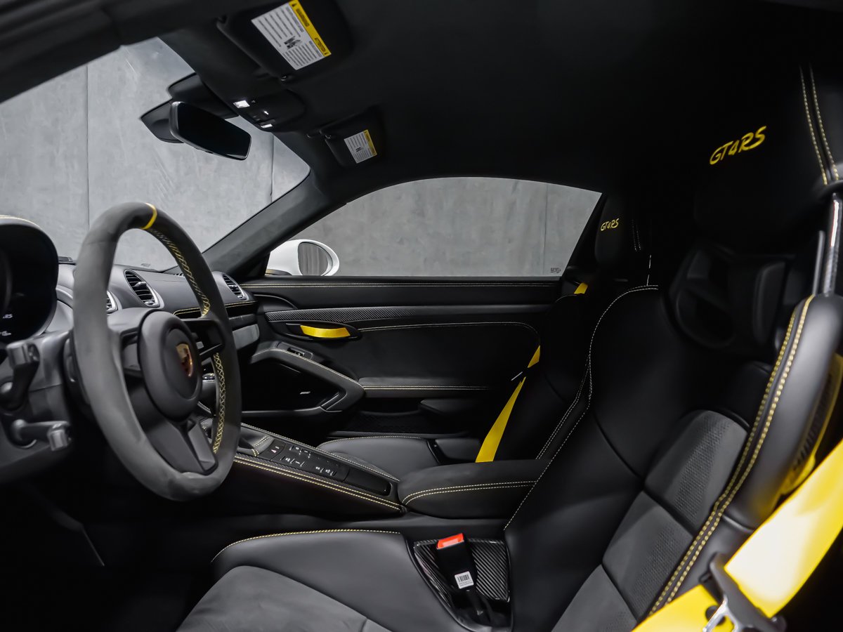 2025 Porsche 718 Cayman GT4 RS White Montreal - photo #47