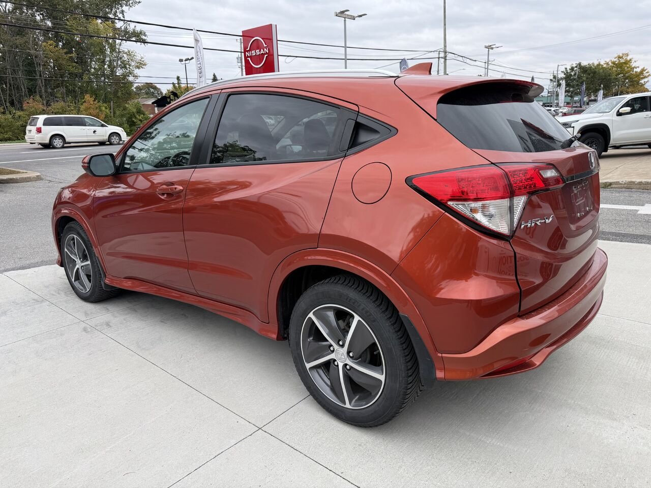 2019 Honda HR-V Touring TI CVT Orange Châteauguay - photo #10