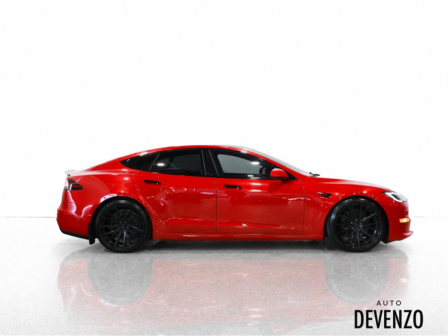 Tesla Model S Plaid 2022 Rouge