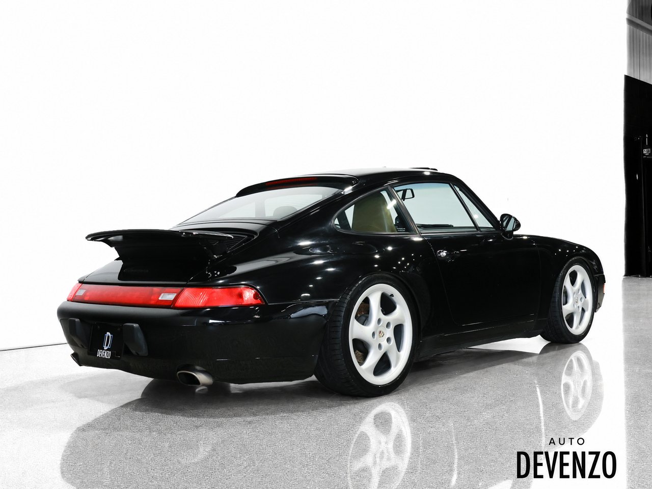 porsche 993 carrera 1996 Noir Saint-Eustache - photo #2