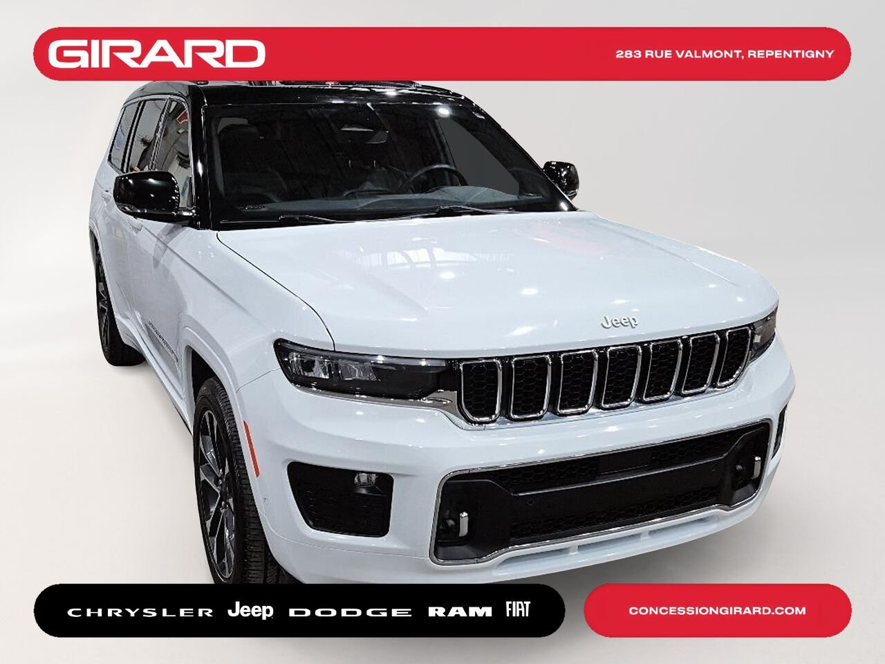 2024 JEEP GRAND CHEROKEE L White Repentigny - photo #2
