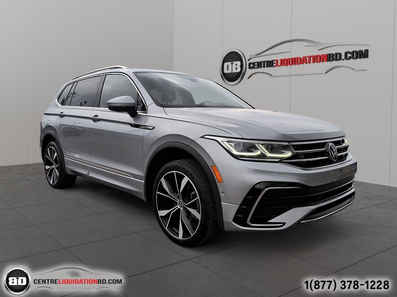 Volkswagen Tiguan Highline R-Line | BD0324 2022 Gris Granby - photo #2