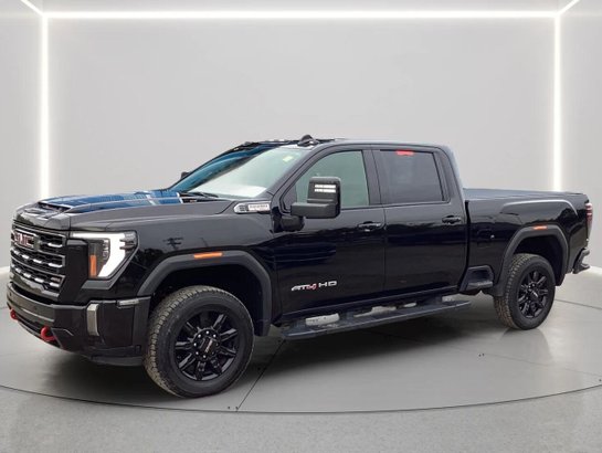 2024 GMC SIERRA 2500HD AT4 AT4 cabine multiplace 4RM 159 po Black