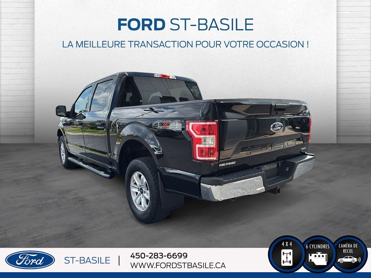 2018 Ford F150 Black Saint-Basile-le-Grand - photo #4
