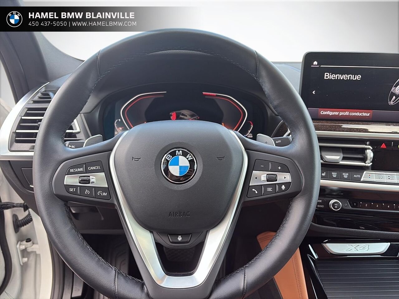BMW X4 xDrive30i coupé d’activités sportives 2024 Blanc Blainville - photo #11