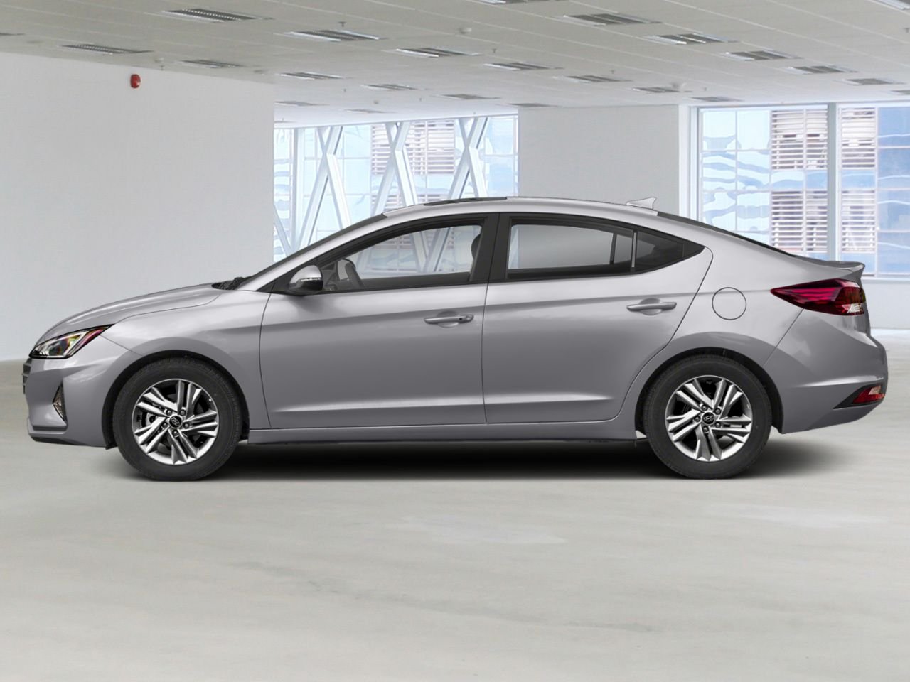 2019 HYUNDAI Elantra Preferred BA avec ensemble Soleil et sécurité Platinum Silver Gatineau - photo #1