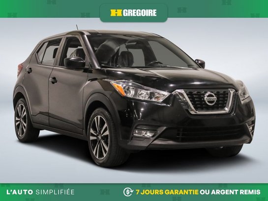 Nissan Kicks SV AUTO A/C GR ELECTRIQUE CAM RECUL BANC CHAUFFANT 2019 Noir