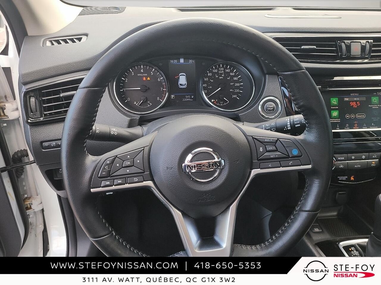 Nissan Qashqai SL 2023 Blanc Ste-Foy - photo #14