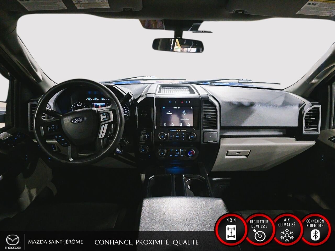 2019 Ford F-150 XL SPORT | JAMAIS ACCIDENTÉ | 2.7L ECOBOOST | 4X4 | SUPERCREW | ENSEMBLE REMORQUAGE Blue Saint-Jérôme - photo #20