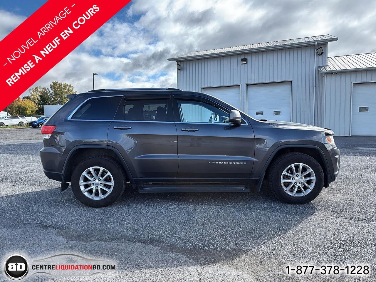 Jeep Grand Cherokee Laredo 4X4 | BD0446 2016 Gris Granby - photo #3
