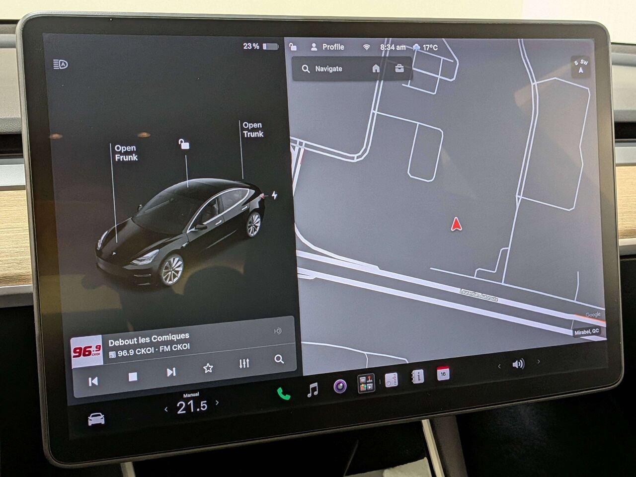 2018 Tesla Model 3 Model 3, Long range, Caméra 360, Navigation, Cuir Black Val-David - photo #22