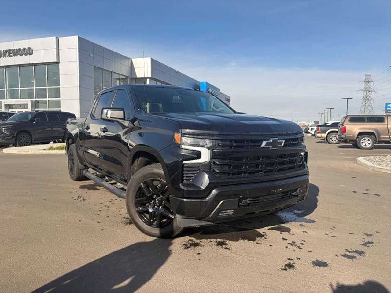 2024 Chevrolet Silverado 1500 4WD Crew Cab 147 RST Black Sherwood Park - photo #1