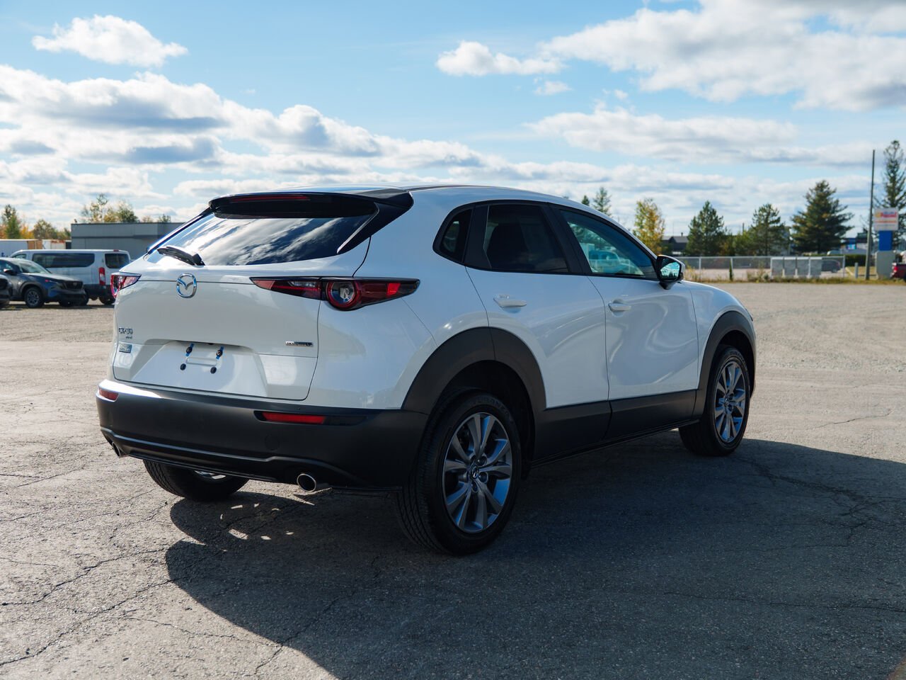 MAZDA CX-30 26152 | GS TI 2026 Blanc neige nacré Val-d'Or - photo #3