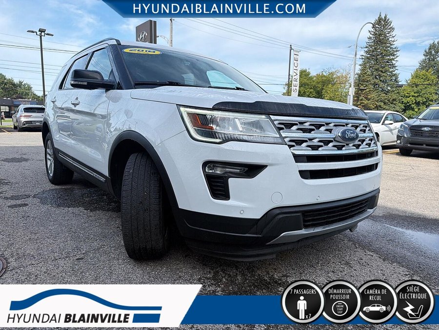 2018 Ford Explorer 2018 White