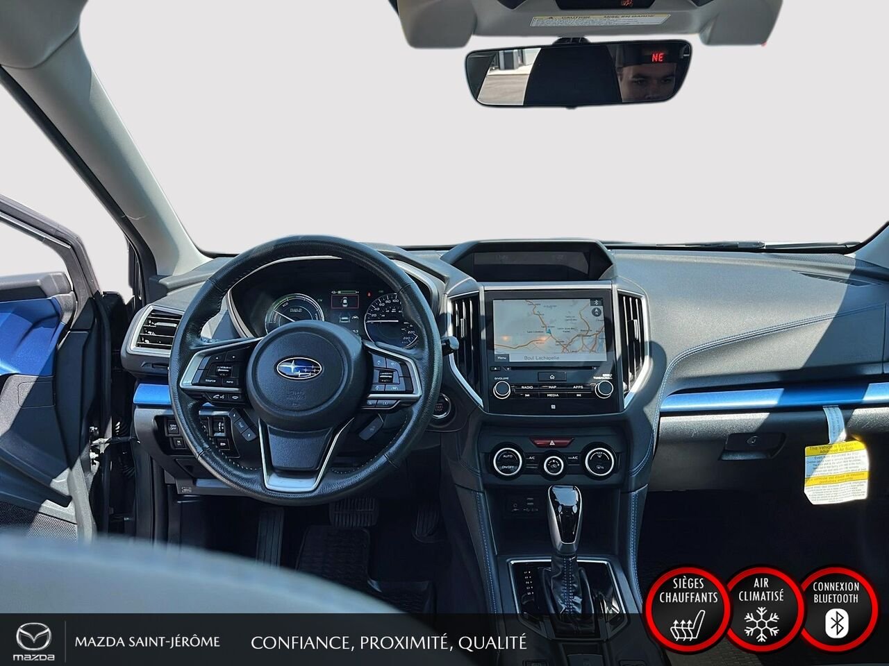 Subaru Crosstrek hybride rechargeable Limited HYBRIDE RECHARGEABLE | TOIT OUVRANT | AWD 2023 Gris Saint-Jérôme - photo #23