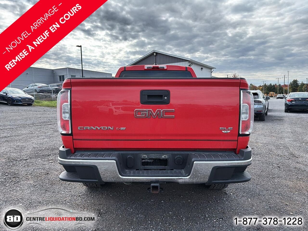 GMC Canyon SLE CREW CAB | BD0436 2018 Rouge Granby - photo #8