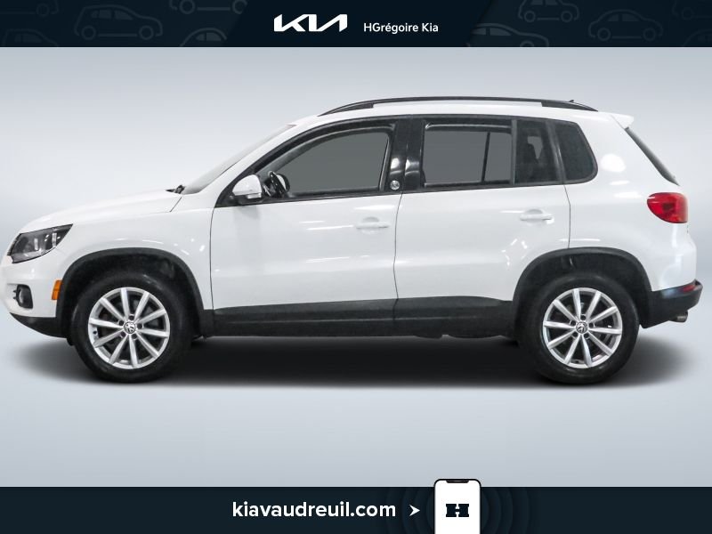 2017 Volkswagen Tiguan White Laval - photo #3