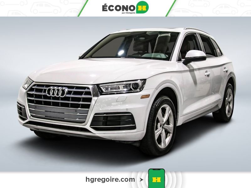2018 Audi Q5 White Laval - photo #2