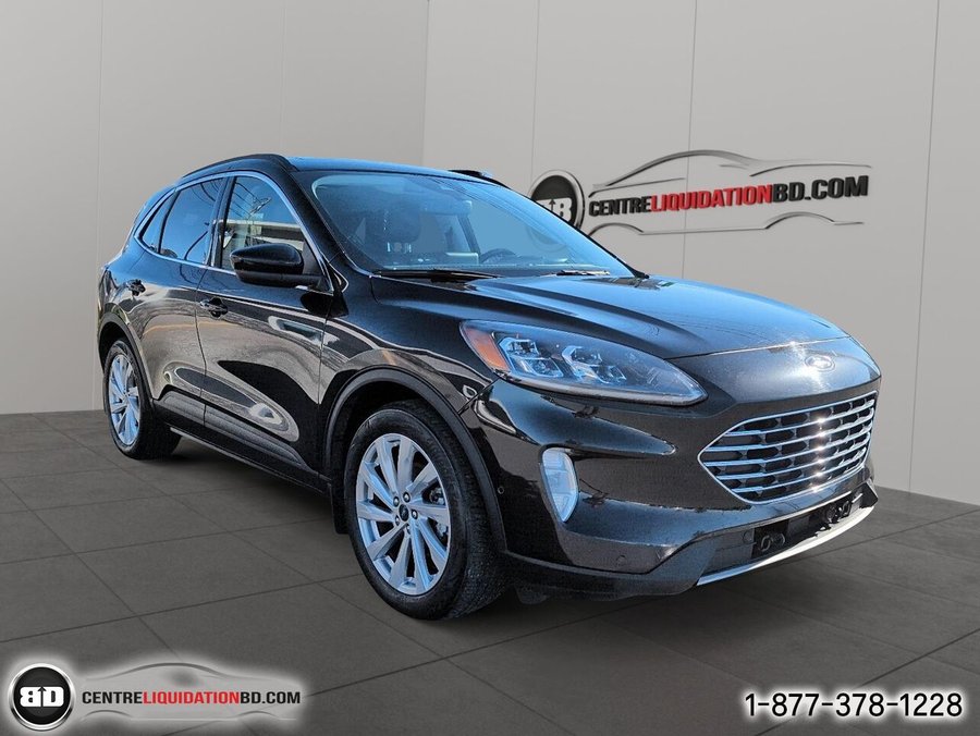 Ford Escape Titanium hybride TI 2022 Noir