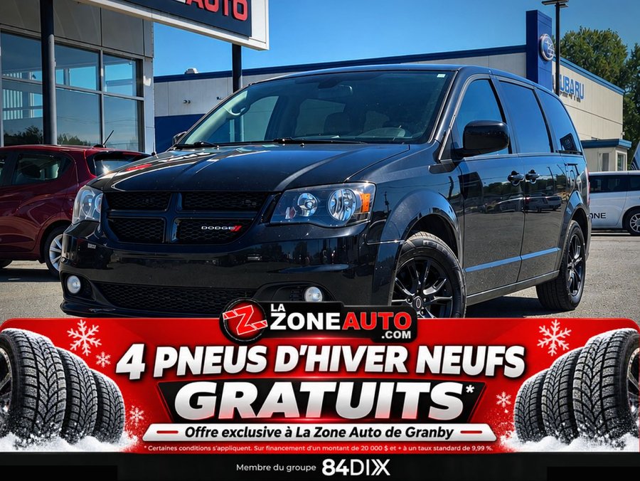 Dodge Grand Caravan GT Stow N Go Cuir + sièges et volant chauffant 2019 Noir