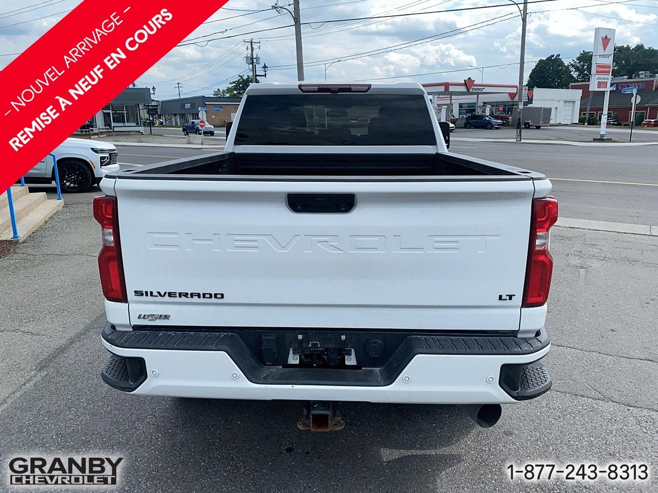 2024 Chevrolet Silverado 2500HD LT crewcab diesel BOITE 6.6 | G3883 White Granby - photo #5
