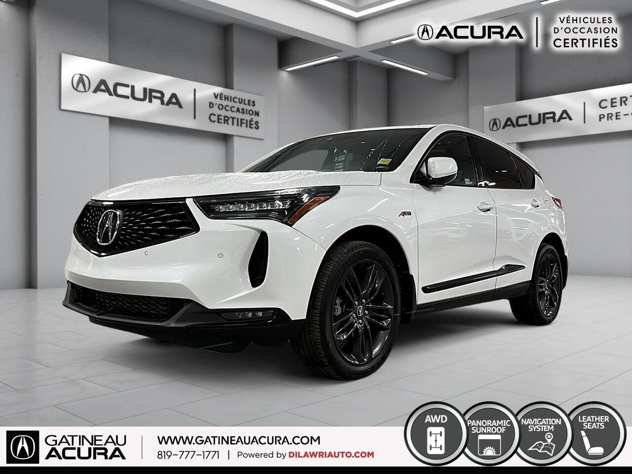 Acura RDX A-Spec SH-AWD 2023 Blanc Gatineau - photo #0