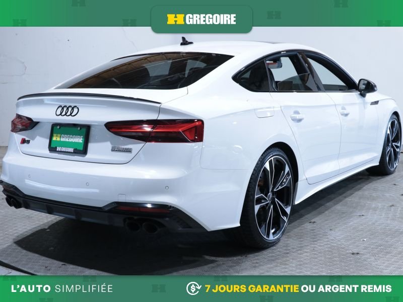 Audi S5 821598 | Progressiv AWD AUTO AC CUIR TOIT NAV MAGS CAM RECU 2024 Blanc Laval - photo #8