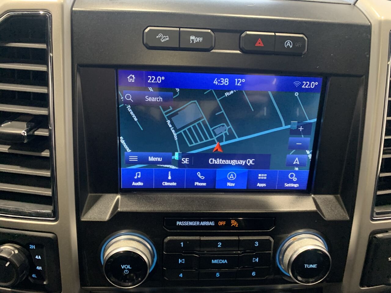 Ford F-150 SUPERCREW LARIAT LARIAT cabine SuperCrew 4RM caisse de 5,5 pi 2019 Noir Châteauguay - photo #33