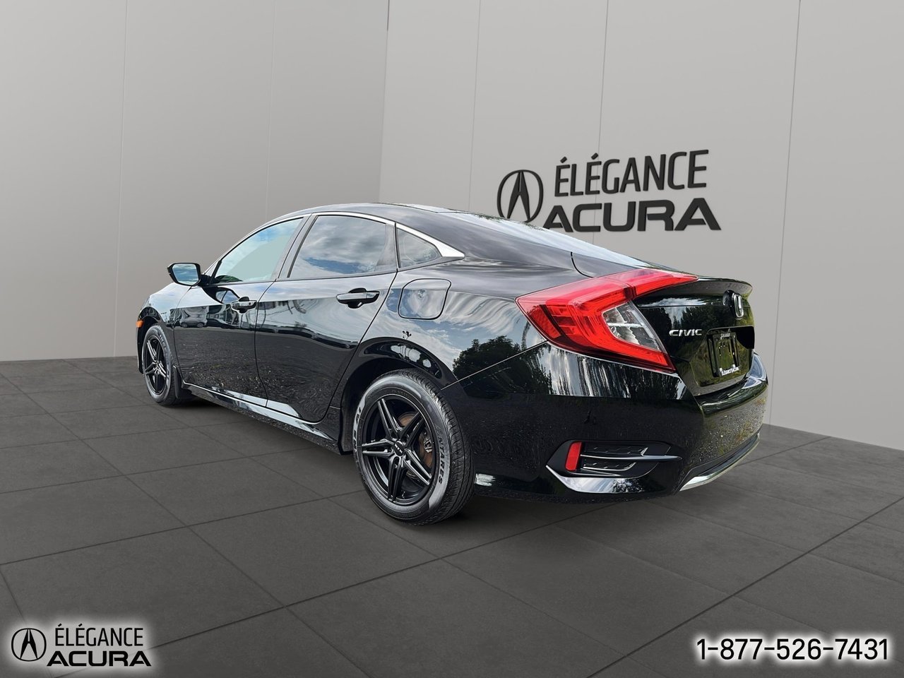 2020 Honda Civic Sedan LX | A8378A Black Granby - photo #27