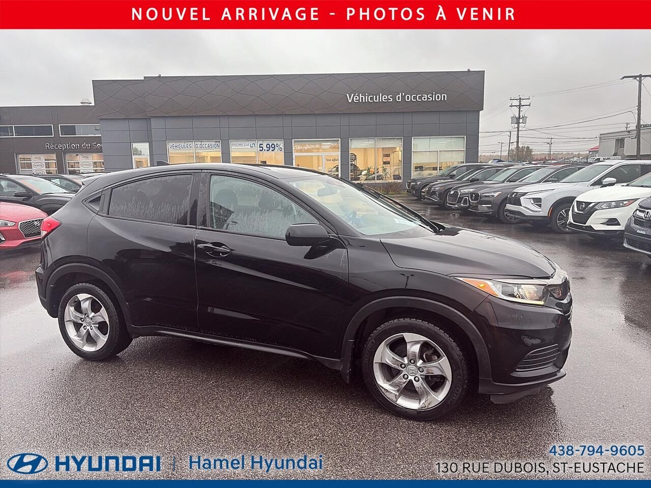 2022 Honda HR-V Black Saint-Eustache - photo #0