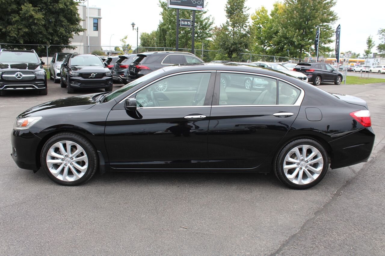 Honda Berline Accord VIN: 1HGCR3F96FA800221 2015 Noir Sainte-Rose - photo #5