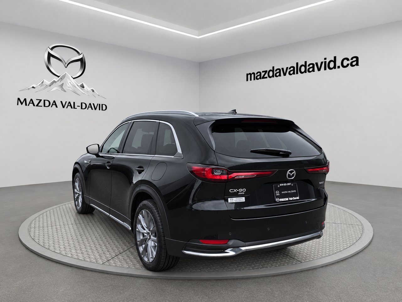 2025 Mazda CX-90 hybride léger GT Black Val-David - photo #3