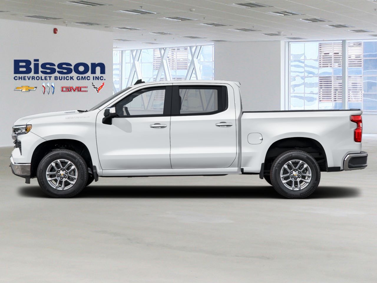 Chevrolet Silverado 1500 LT cabine multiplace 4RM 157 po 2026 Blanc Thetford Mines - photo #2