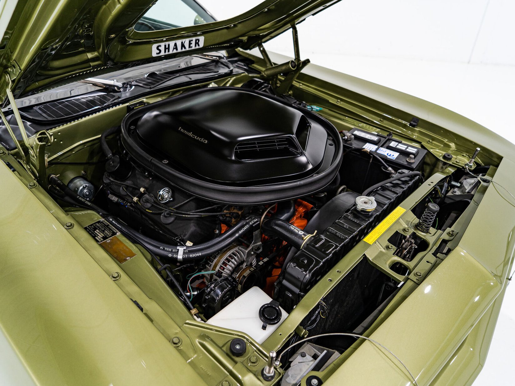 Plymouth HEMI Cuda 1970 Vert Saint-Eustache - photo #16