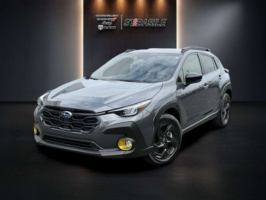 2024 Subaru Crosstrek ONYX, AWD, MAGS, TOIT OUVRANT, SIEGES ET VOLANT CH Grey