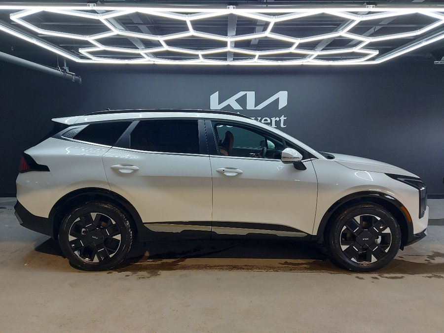 2026 Kia Sportage EX Premium TI avec intérieur rouge Snow White Pearl