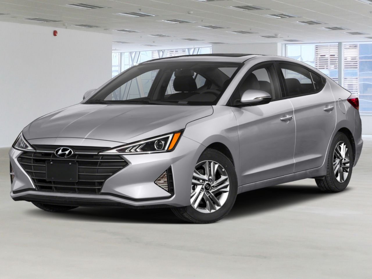 2019 HYUNDAI Elantra Preferred BA avec ensemble Soleil et sécurité Platinum Silver Gatineau - photo #0